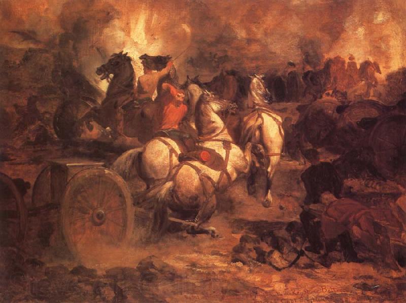 Blythe David Gilmour Battle of Gettysburg Germany oil painting art